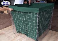 China Galfan Wire Military HESCO Defensive Barriers , Welded Flood Barriers SX 10 factory