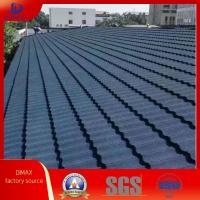 China Construction Materials Stone Roofing Coated Steel Shingles Colorful Fireproof factory