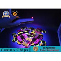China Gold Money Security UV Lamp Checker RFID Poker Chips Purple Security Core Light factory