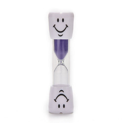 Quality Plastic Three Minute Sand Timer Hourglass Toothbrush Timer Traditional Design for sale