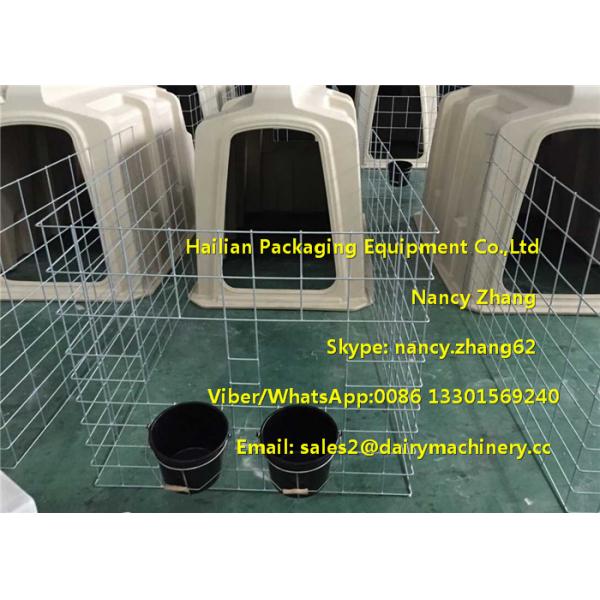 Quality Small Dairy Farm Calf Feeding Equipment With Hot Dip Galvanized Steel Wire Fence for sale