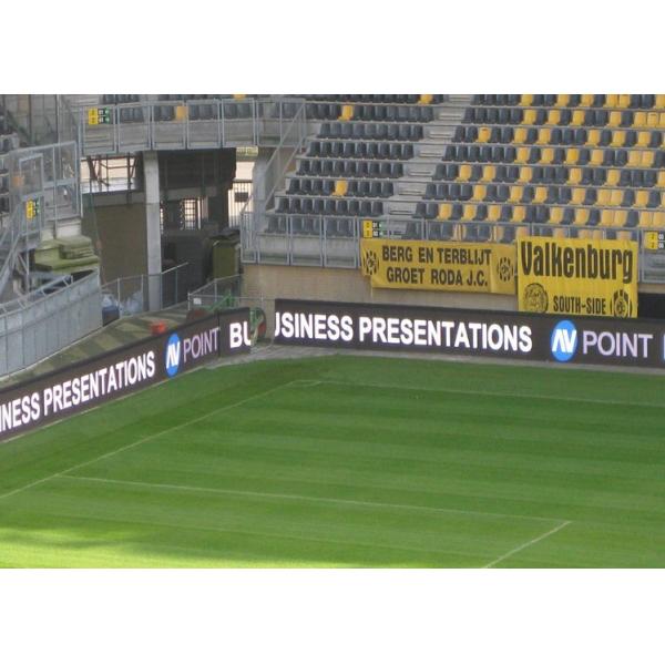 Quality Football Led Perimeter Display P10  ,  281 Trillions Rgb Aluminium Led Panel for sale