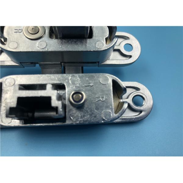 Quality Satin Chrome Heavy Duty Invisible Door Hinges / Right Open Concealed Gate Hinges for sale