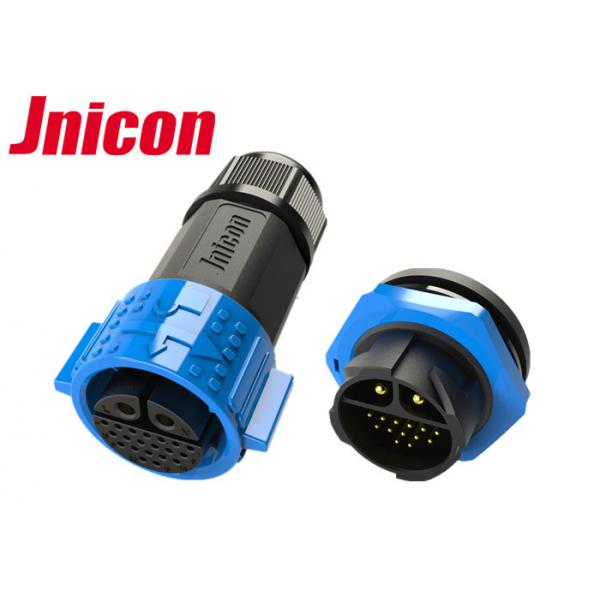 Quality Blue Waterproof Data Connector , UL Approved 10 Gauge Waterproof Connector for sale