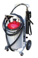 China Trolley Water Mist Fire Extinguisher For Firefight Rescue 6.0 Bar Work Pressure factory