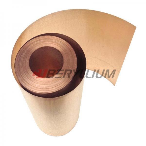 Quality Cube2 Copper Beryllium Alloy Strip Annealing Qbe2 0.2mmx250mm For Spring for sale