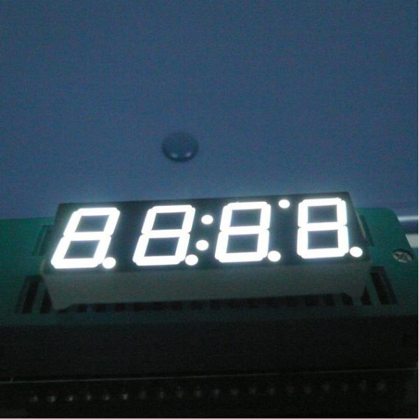 Quality Ultra White Led Clock Display , Common Cathode 7 Segment Display For home appliance for sale