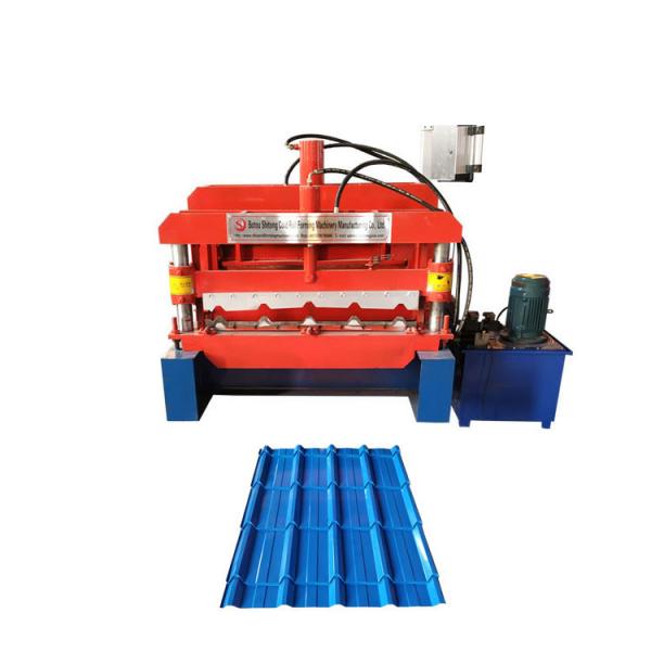 Quality CE Hydraulic Tile Making Machine Glazed Tile Forming Machine With 11 Rollers for sale