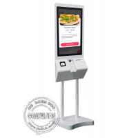 China Super Thin 27 Inch Restaurant Self Service Kiosk Capacitive Touch Screen With Android 7.1 System factory