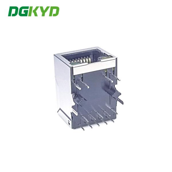 Quality DGKYD111Q070BA2A1D Gigabit Ethernet Rj45 Transformer 10PIN With Light And for sale