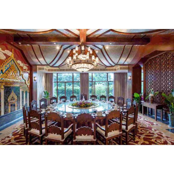Quality Southeast Asian Style Hotel Restaurant Furniture Dining Table Set ODM for sale