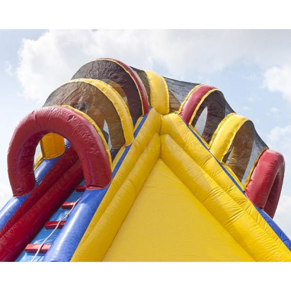 Quality Bright Colors Commercial Inflatable Slide Climbing Slipping Games OEM for sale