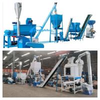 Quality 1-2t/h animals poultry chickens Feed Pellet Production Line with CE Certificate for sale