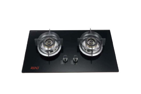 China Kitchenware Gas Burner Stoves Stainless Steel Panel Built In Gas Cooker factory