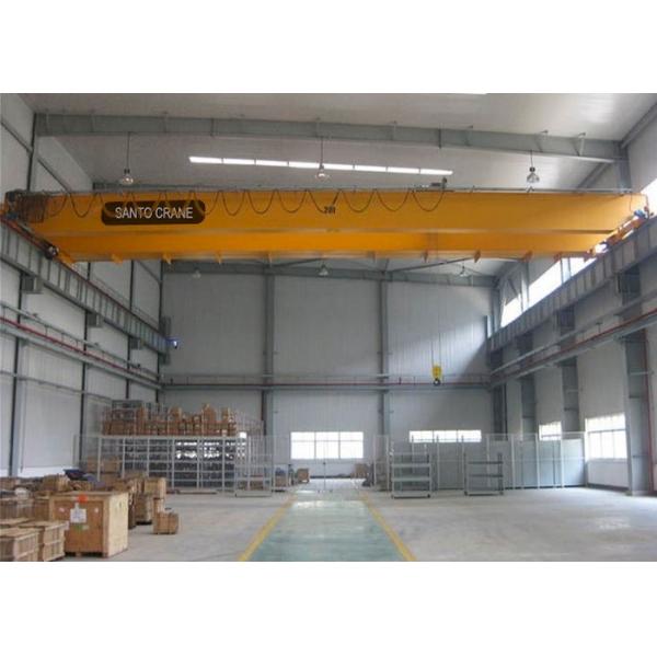 Quality Low Noise Lightweight European Overhead Crane 7.5m-31.5m Span Bridge And Trolley for sale