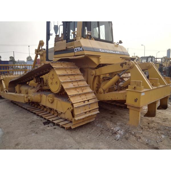 Quality D7H Used  Bulldozer CAT 3306T Engine 6 Cylinders Powershift Transmission for sale