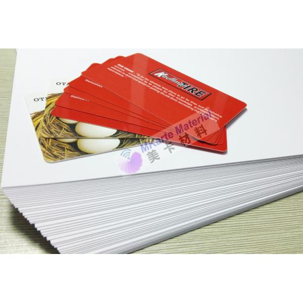 Quality Chemical Resistant Digital Printing PVC Sheets Perfect Color Reversion for sale