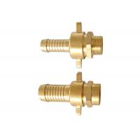 Quality Three Piece Brass Hose Fittings , Brass Hose Connector Easy Connection for sale