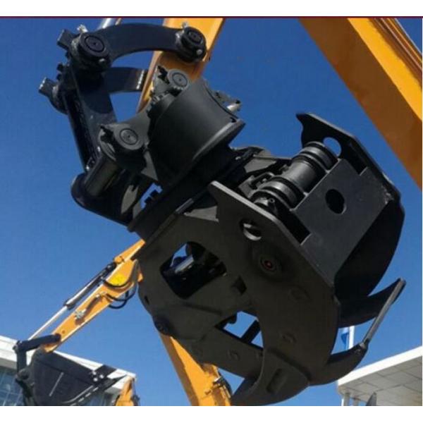Quality Mechanical Hydraulic Rotating Grab For Excavator ZX60 PC40 CAT306 for sale