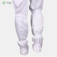 China ESD-Safe Cleanroom medical booties shoe antistatic work safty boots factory