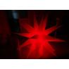 China Bright Inflatable LED Lighting Hanging Christmas Star for sale factory