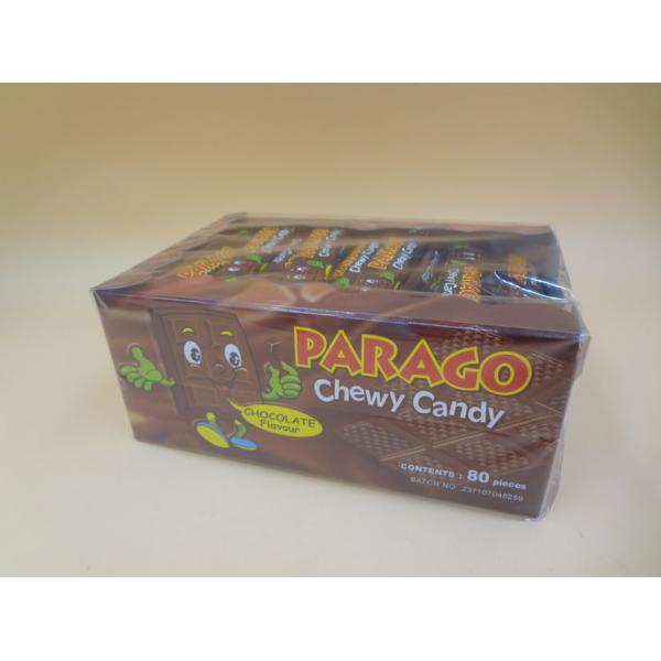 Quality Parago Chewy soft candy / Deep in milk & chocolate flavor gummy candy Good price for sale