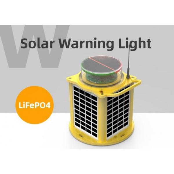 Quality Mining Area Marking LED IP68 Solar Warning Light Steady On for sale