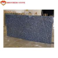 China Custom Size Polished Granite Stone , Norwegian Blue Pearl Granite Slabs Tiles factory