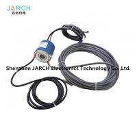 China RJ45 USB 2.0 Ethernet Slip Ring Signal Bore Size 12.7mm USB 3.0 through bore slip ring factory