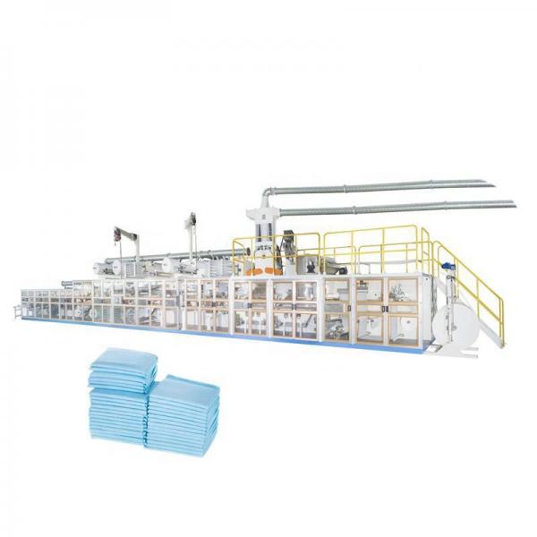 Quality Ultrasonic Automatic Sanitary Pads Manufacturing Machine Microfiber Fabric Medical Under Pad for sale