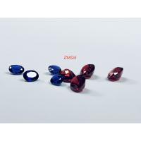 China Royal Blue Synthetic Gem Stone Ruby Sapphire Gems factory