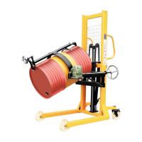 China Versatile Manual Handler Hydraulic Drum Lifter Handling Equipment Oil factory