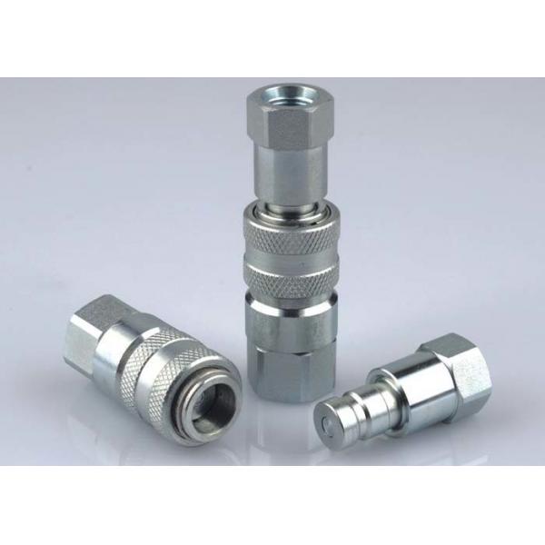 Quality Safety Flush Face Hydraulic Quick Couplers , Wear - Resisting Quick Connect Coupling for sale