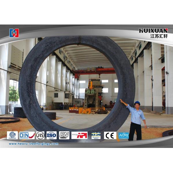 Quality 4140 Q345D 50Mn Industrial Forged Flanges Large Scale 9000MM Diameter for sale