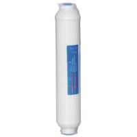 China Post Inline Coconut Water Filter Carbon Cartridge T33-02 Last Stage R.O System for sale