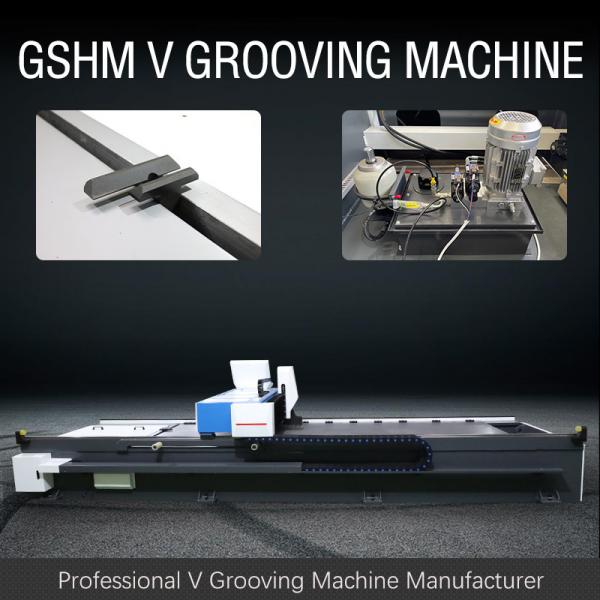 Quality Hydraulic V Groove Cutting Machine 1225 Stainless Steel Auto V Grooving Machine for sale
