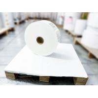 China Self Adhesive BOPP Roll Labels , Clear Glossy Label Paper 25μ Face Thickness factory