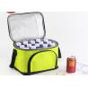 China Custom 600D Large Insulated Cooler Bags Zippered Closure Food Storage Foldable factory