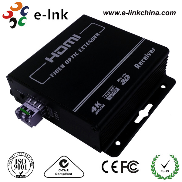 Quality LC Connector HDMI Over Fiber Optic Extender , Hdmi To Cat5 / Cat6 Extender Converter for sale