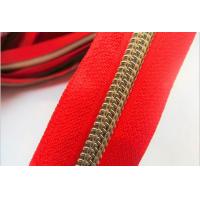 china High Quality 3#4# 5# 8# Gold and Silver Teeth Nylon Zipper For Garment and Bags
