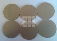 China Tantalum porous titanium electrode coating plate, titanium porous sintered metal filter pl factory