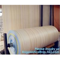 China pp woven fabric in roll，Virgin new material/White woven bag rolls / PP woven tubular fabric for making rice, fertilizer, factory