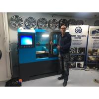 China 24 Inches Alloy Rim Lathe Machine Fully Automatic  CNC Alloy Wheel Diamond Cut Machine factory