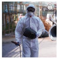 China Fire Retardant ISO13485 Disposable Paint Protective Coveralls Single Use Overalls factory