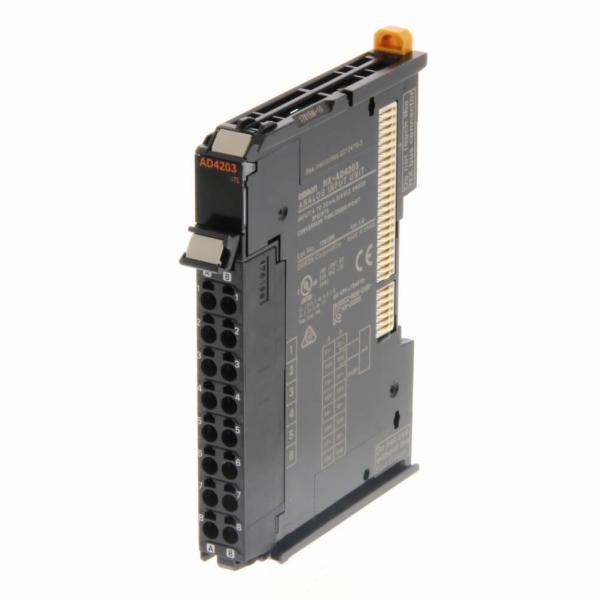 Quality 8 Points Omron PLC Module NX-AD4203 13 Bit Analog Input Unit for sale