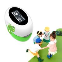 China Rechargeable OLED Screen Childrens Pulse Oximeter Kids Spo2 USB Fingertip Oximeter factory