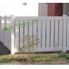 China White vinyl semi privacy fence, Vinyl Pool Fencing, Vinyl Garden Fence Panels factory