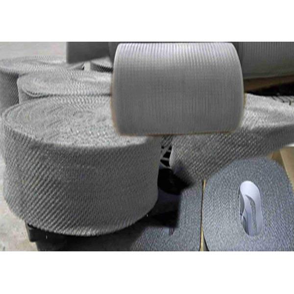 Quality Shielding Knitted Wire Mesh Tape Stainless Steel 10m Roll for sale