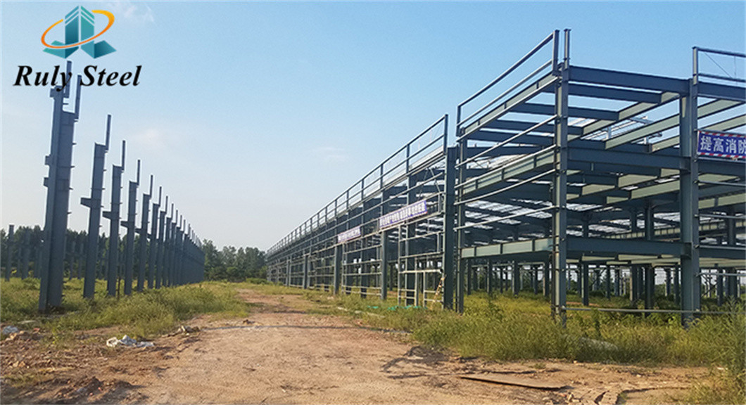China Modular Multi Storey Steel Building Prefab Metal Storage Sheds factory