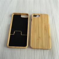 China Professional Engraving iPhone 7 Plus / iPhone 8 Plus Wood Case Anti - Fingerprints Type factory